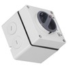 Outdoor Waterproof Switch Socket Dustproof Isolation Rotary OnOff Buttons Indicators