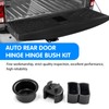 FEDOEY 4 PCS Car Tailgate Hinge Bushing Kit, Tailgate Hinge