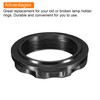 PATIKIL E12 Light Socket Ring, 5 Pack Lamp Shade Holder