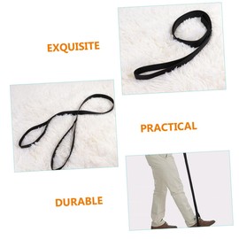LALAFINA 5sets 2pcs Wear Resistant Leg Lifter Straps Convenient Portable Polyester Straps for Elderly Disabled for Bed Car Wheelchair Assistance 2pcs*5
