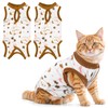 Pack of 2 Cat Bodysuit After Surgery, Cat Surgery Suit
