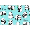 1 x Kawaii Panda Bears Japanese Black Ballpoint Pen Student