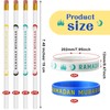 Mooliwe 496 Pcs Eid Ramadan Mubarak Pencil Wristband Sticker Set