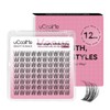 uCoolMe Venus One Size Lashes Individual Eyelashes Cluster Eyelash with