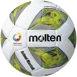 Molten Training Balls for Football Soft HR Training Balls for Football White/Green/Silver 5