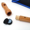 keepdrum Recorder German Fingering C-Soprano Wooden with Bag