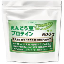 JAY&CO. Fruit Bean Protein Powder (Additive-Free, Vegetable Protein) (17.6 oz (500 g)