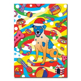 Dog Christmas Card/Dog Xmas Card/Blank Card