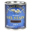 General Finishes Oil Base Gel Stain, 1 Quart, Java