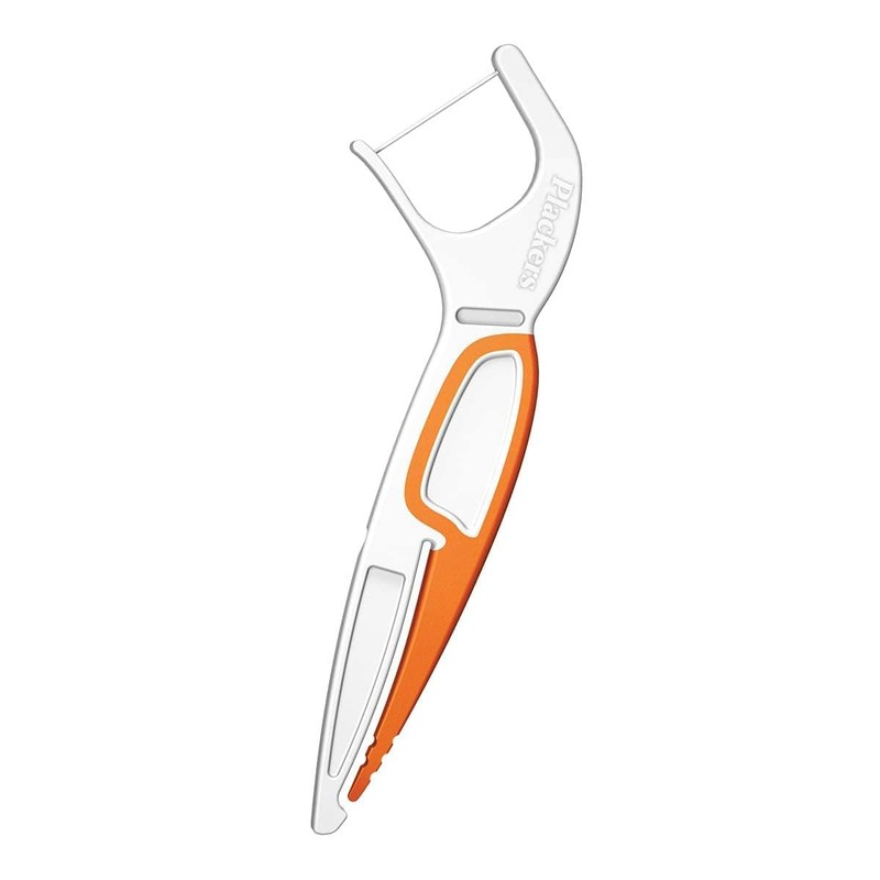 Plackers Orthopick Flosser for Braces Dental Flossers, 36 ct