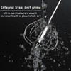 SSKHE Egg Beater Whisk, Stainless Steel Egg Whisk, Hand Push