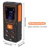 Laser Distance Meter High Accuracy Portable Handheld Rangefinder for Engineering