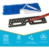 Houseables Flip Mop Refills, Replacement Pads, 3 Pack, White, Blue,