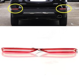 ECAHAYAKU Led Rear Bumper Reflectror light Compatible With 2017-2022 Chevy Equinox LED Tail Light LED Driving Brake Light Sequential Turn Signal Light Accessories