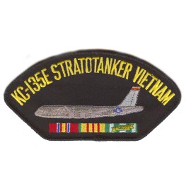 KC-135E STRATOTANKER VIETNAM VETERAN EMBROIDERED  SERVICE RIBBON MILITARY PATCH
