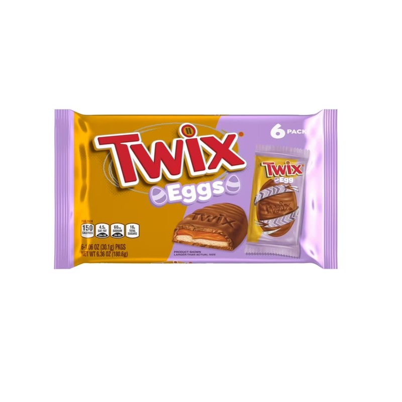 Twix Eggs - Pack of 2-6 Eggs in Each Pack