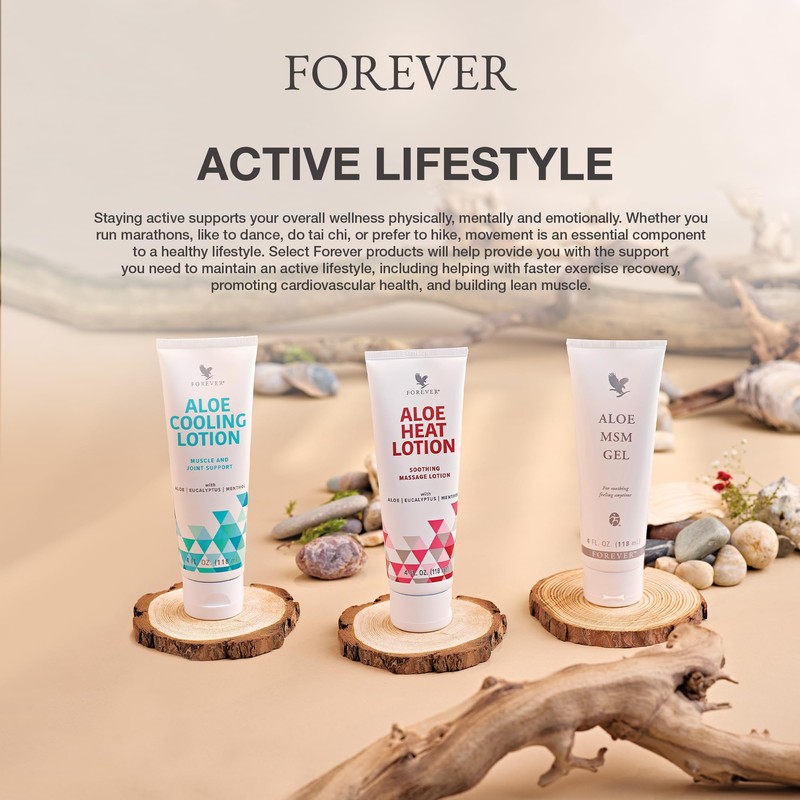 Forever Living - Aloe Heat Lotion with Menthol and Eucalyptus