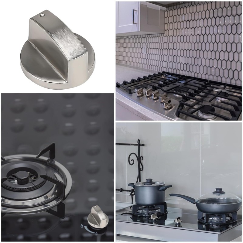 Universal Cooker Knobs, 4 PCS Control Knobs Gas Hob Knobs