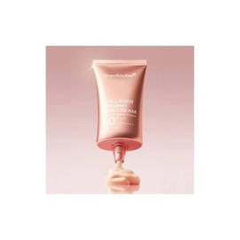 MEDICUBE Collagen Firming Sun Cream, Protector Solar Facial SPF50+ PA++++ con Colágeno, Niacinamida, Ácido Hialurónico y Ceramida, Efecto Tone Up, 50 