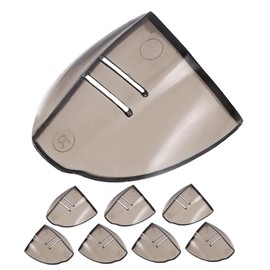 WOONEKY 4Pairs Protective Side Shields for Glasses Safety Eyewear Accessories Fits Frames Easy to Install Remove Eye Protection Guards