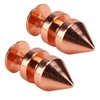 100 Sets Spiked Cone Spike Stud Rose Gold High Hardness