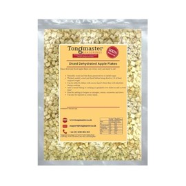 Diced Dehydrated Dried Apple Flakes - 100g