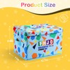 FNJO Toy Storage Bin,Foldable Toy Organizer with Lid, Playroom Organizer,Toy