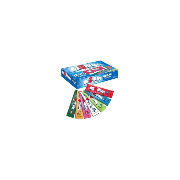 Airheads Singles Assorted Flavors - Total: 180 ct (90 ct X 2)