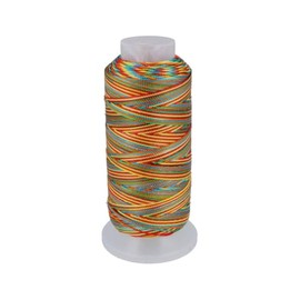 INNSPIRO Cotton and Polyester Yarn Rainbow 1mm 230m