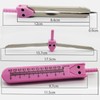 Purple EKG Calipers Measuring Tool, ECG Calipers Measuring Tool,Caliper Divider