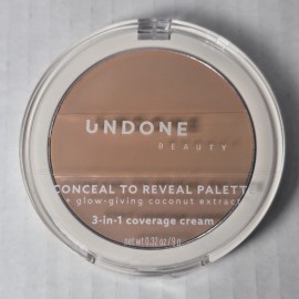 Undone Beauty Conceal to Reveal Palette 3 in 1 Coverage Cream 435 Soft Beige Med