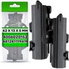 Pack of 2 Carbon Brushes for Electric Motor Washing Machine