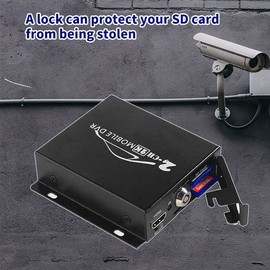 Mobiles Auto DVR Factory Mini AHD TVI DVR für Auto LKW Fahrzeug Videoaufnahme Unterstützung 2CH Mini CVBS 8MP AHD TVI Kamera/HDMI/mit Fernbedienung