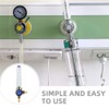 SOLUSTRE 2pcs Argon Co2 Mig Tig Flow Meter Gas Regulator