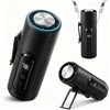 LUCYLANKER Ventilatore Portatile, 3-in-1 Ventilatore a Mano con Piastra Rinfrescante,