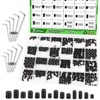 Ruibapa 535 PCS Set Screw Assortment Kit Metric + SAE