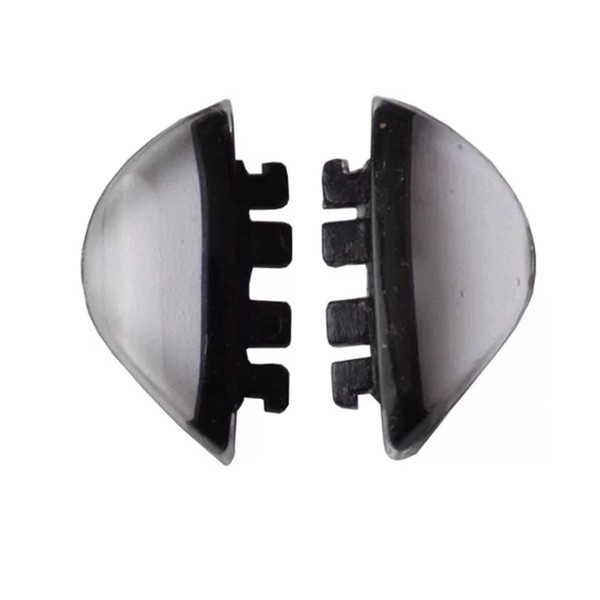 Clear Rubber Silicon 4-Tongue Clip On Nose Pads Buds for