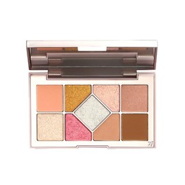 Shine You Eye Shadow Palette: Hulun Flynn Thai Cosmetics, 9 different colors that emit a dazzling sparkle with a single coat! A variety of colors and textures, such as a transparent shimmer, fluffy