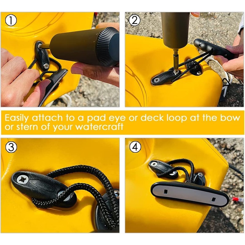 DS. DISTINCTIVE STYLE Kayak Handles 2 Pieces Carry Handles Replacement