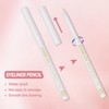 KAIQIKAIXI 6Pcs White Eyeliner Pencils Professional Use as Highlighter,Lip Line