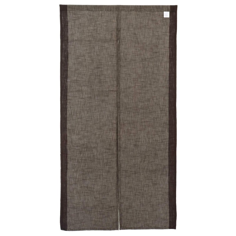 Sunny day fabric Noren Slub Line 85cm Wide x 170cm
