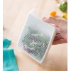 Magik 4~6 Pack Stretch Reusable Silicone Bowl Food Storage Wraps