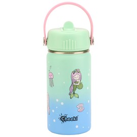 Cheeki Insulated Little Adventurer Kids Water Bottles 400ml - Mermaid