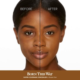 Too Faced Born This Way Super Coverage Multi-Use Concealer Full Size | Oil Free, Long Lasting + Hydrating, 0.46 fl. oz., Chai