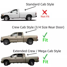NAGD Fits 06-07 Dodge Ram 4D Crew/Mega Driver Left Front Door Window Glass Laminated