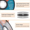 sourcing map 25pcs Cut Off Wheels 4-1/2" x 1/20" x
