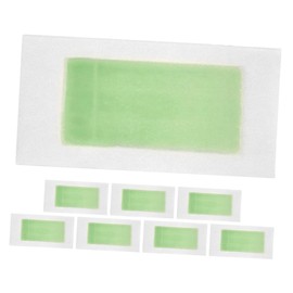 FOMIYES 8 Sheet Body Face Hair Removal Wax Strips Gentle Wax Paper Sheets for Legs Chest Back Bikini Area Portable Warmer Included