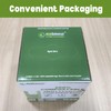 ECOBEWUS 1.6 Gallon 100% Compostable Bags Handle Tie (120 Bags)