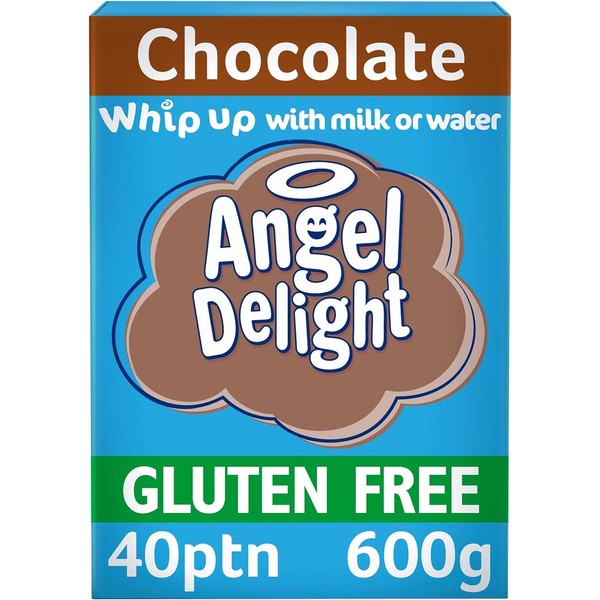Angel Delight Smooth & Creamy Chocolate Flavour Instant Dessert Mix, 600 g (Pack of 1)