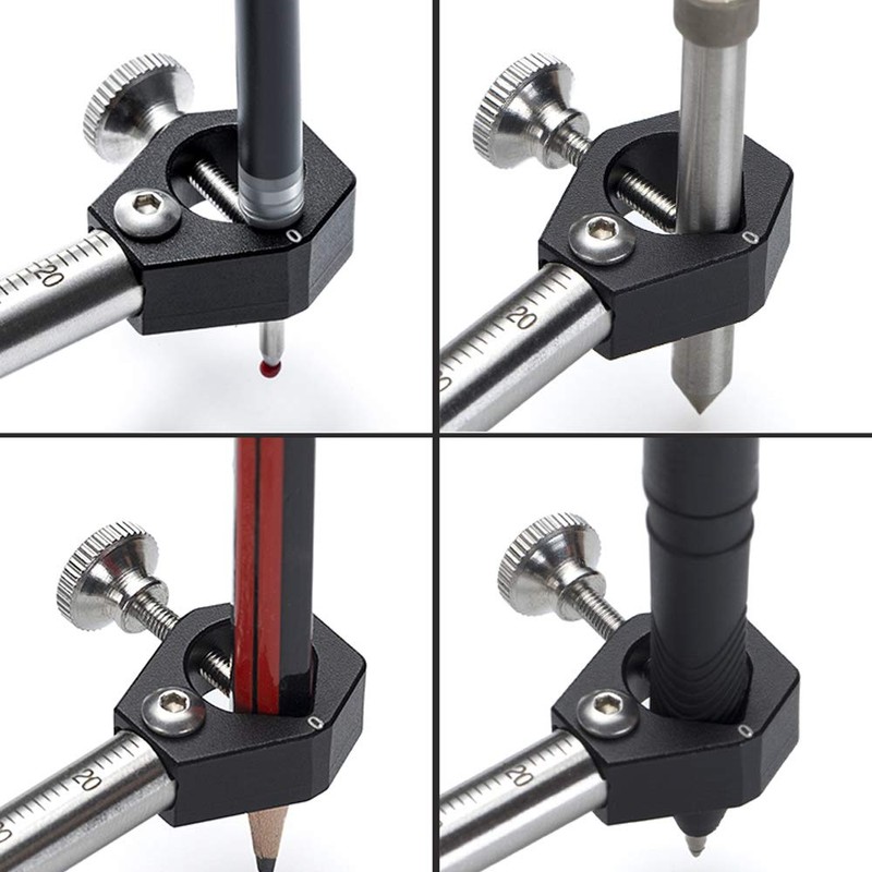 VISLONE Wood Scribe Tool Wheel Marking Gauge woodworking tool set